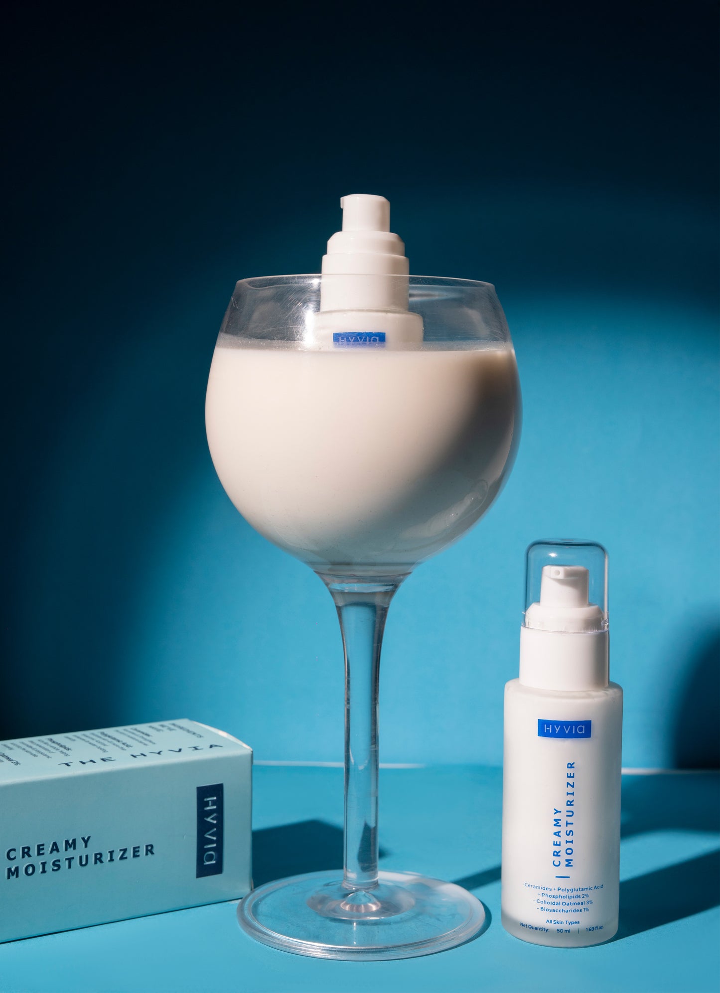 Creamy moisturiser