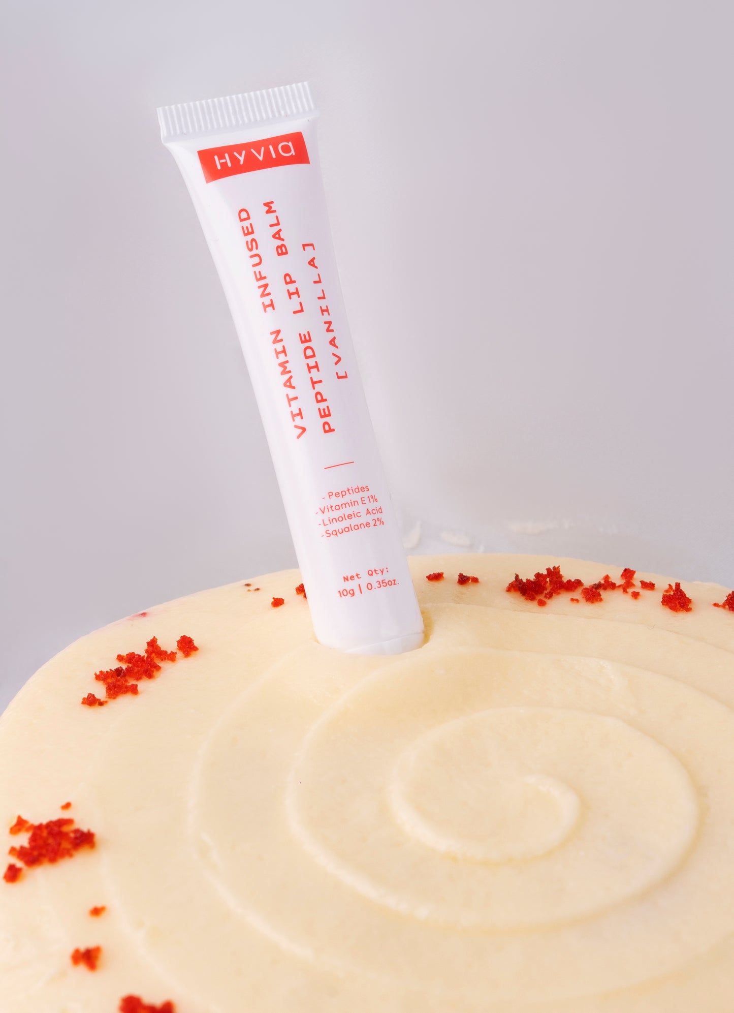 Vanilla tinted lip balm
