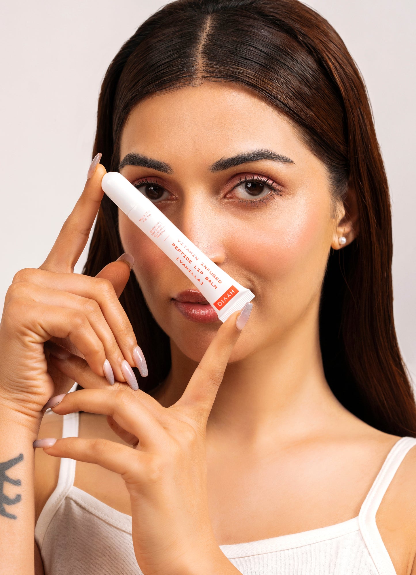 Vanilla tinted lip balm