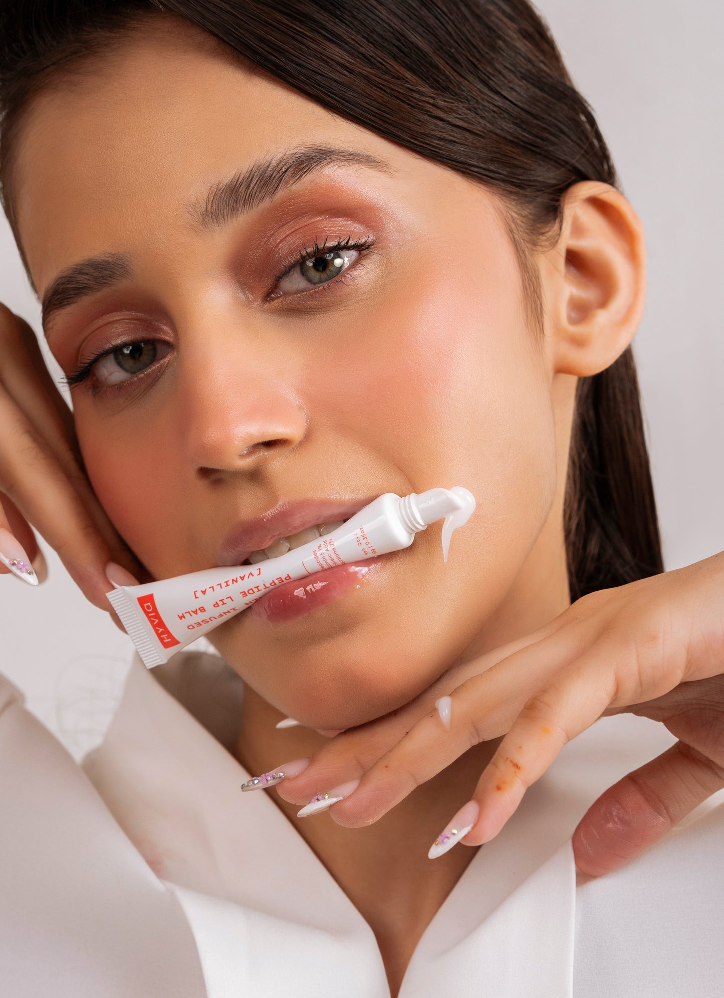 Vanilla tinted lip balm